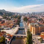 Panoramic views of Sarajevo